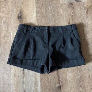 Express Y2K Women's Grey Shorts‎ Size 2